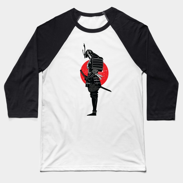 Last Samurai Standing T-Shirt Baseball T-Shirt by janvimar